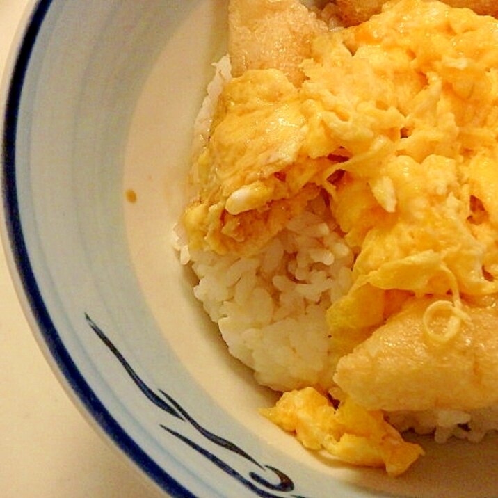 ソース油揚げ丼